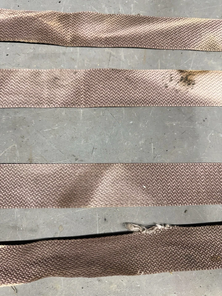 Cinturones de seguridad Oldsmobile Starfire 1960-1965 Chevy Corvette Ford Galaxie Jetstar OEM Foto 4 de 4