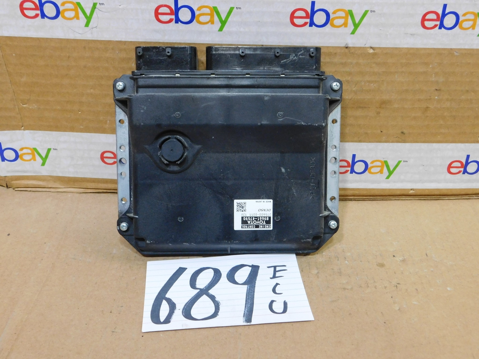 2015 TOYOTA PRIUS #689 Engine Computer ECM ECU 89661-47590