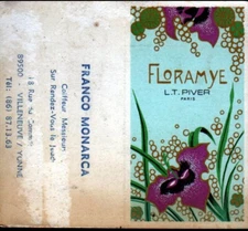 VILLENEUVE-SUR-YONNE (89) COIFFEUR "Franco MONARCA" CALENDRIER de POCHE en 1978