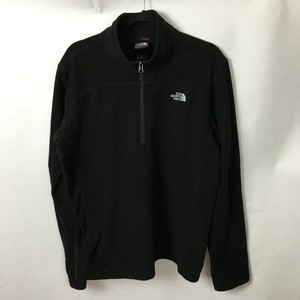 north face black fleece pullover