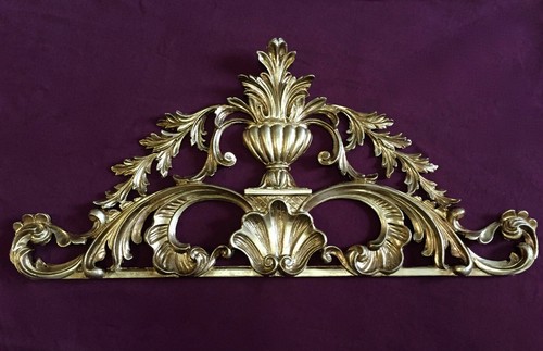 Wanddeko Wandrelief Barock 77x36 Wanddekoration Antik Türdekoration/bogen - Bild 23 von 26