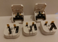 5 x Power Connections ECP-WH-NR-3A Converter Plug European to UK = £1.99 each