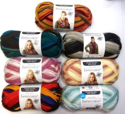 Loops & Threads Impeccable (Ombre/Variegated), 3.5 oz, Multiple Color Choice