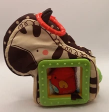 FISHER PRICE LUV U ZOO ON THE GO ZEBRA DEVELOPMENTAL TOY T7163