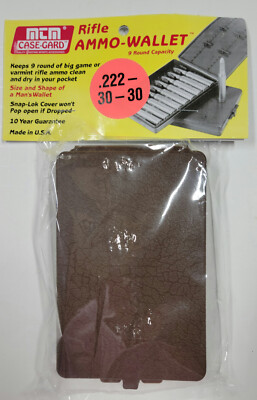 MTM W9-SM-70 MTM CASE-GARD  CASE-GARD  RIFLE AMMO WALLET - 222 30-30+ - NEW