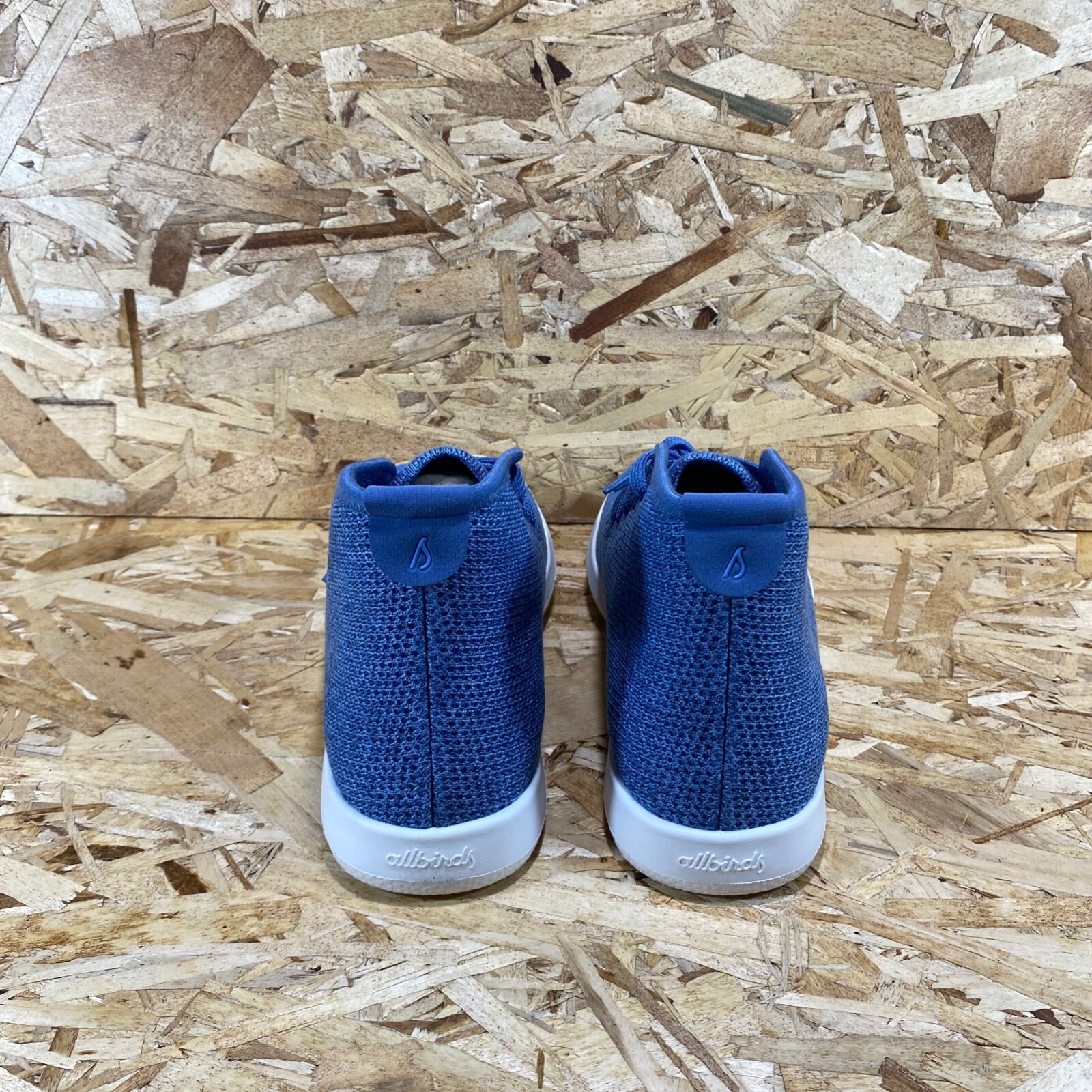 Allbirds Men's Tree Topper Hightop Shoes Nikau Sapphire Blue Size M9 US