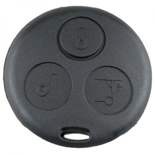 Guscio Telecomando Chiave Smart 3 Pulsanti Con Lama Non Tagliata Per Smart Fortwo Forfour City Roadster