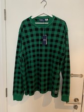 Image of Polo Ralph Lauren sweatshirt men XL GREEN BLACK