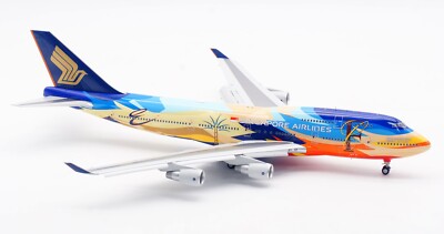 SQ Wings 1:200 Singapore Airlines Boeing B747-400 Diecast