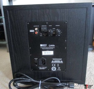 kef 400b subwoofer