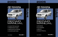 2005 Toyota Rav4 Shop Service Repair Manual
