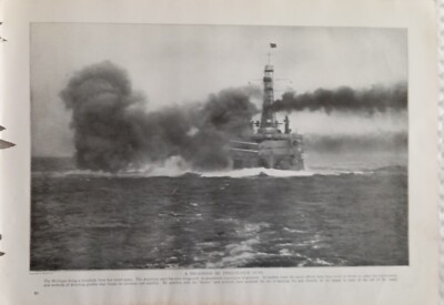 USS Michigan Firing 12 Inch Guns/ Target Practice, Mine Layer, San Marcos++