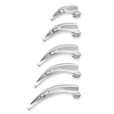 SZPATUŁKA LARYNGOSKOP Ciepłe światło Stal nierdzewna Zapięcie kulkowe Styl Miller / McIntosh