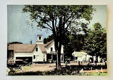 Plymouth Notch Vermont President Calvin Coolidge Home Reproduction Postcard 1993