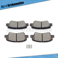 FOR HYUNDAI AZERA KIA CADENZA FORTE KOUP OPTIMA SOUL EV REAR CERAMIC BRAKE PADS