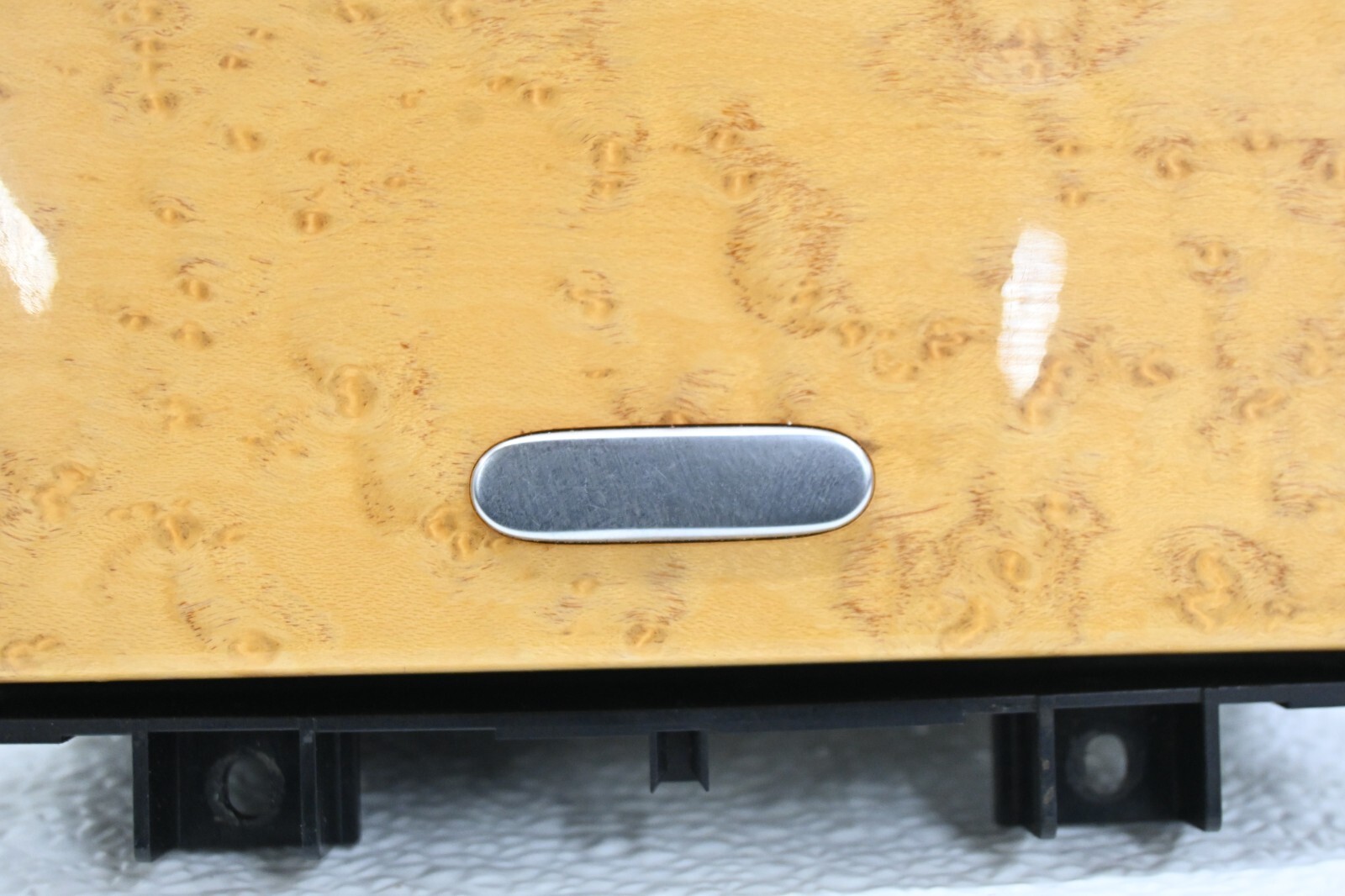 ⭐ 03-12 Bentley Continental Rear Center Console Wood Trim Panel Cover Tray Oem