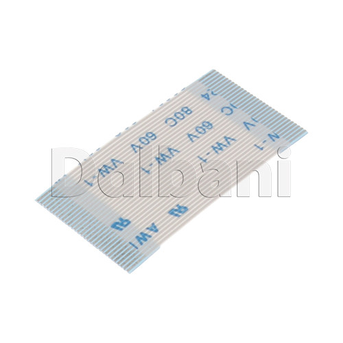 White Flex Cable FFC Flat Flexible Ribbon 0.5 Pitch 30 Pin 30 mm Type A