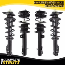 Front & Rear Suspension Strut Coil Spring Kit for 2007-2015 Mini Cooper FWD