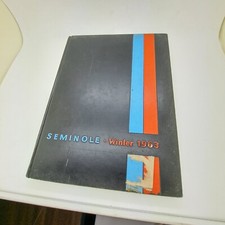 1963 Winter University of Florida Yearbook Florida Super Rare Seminole
