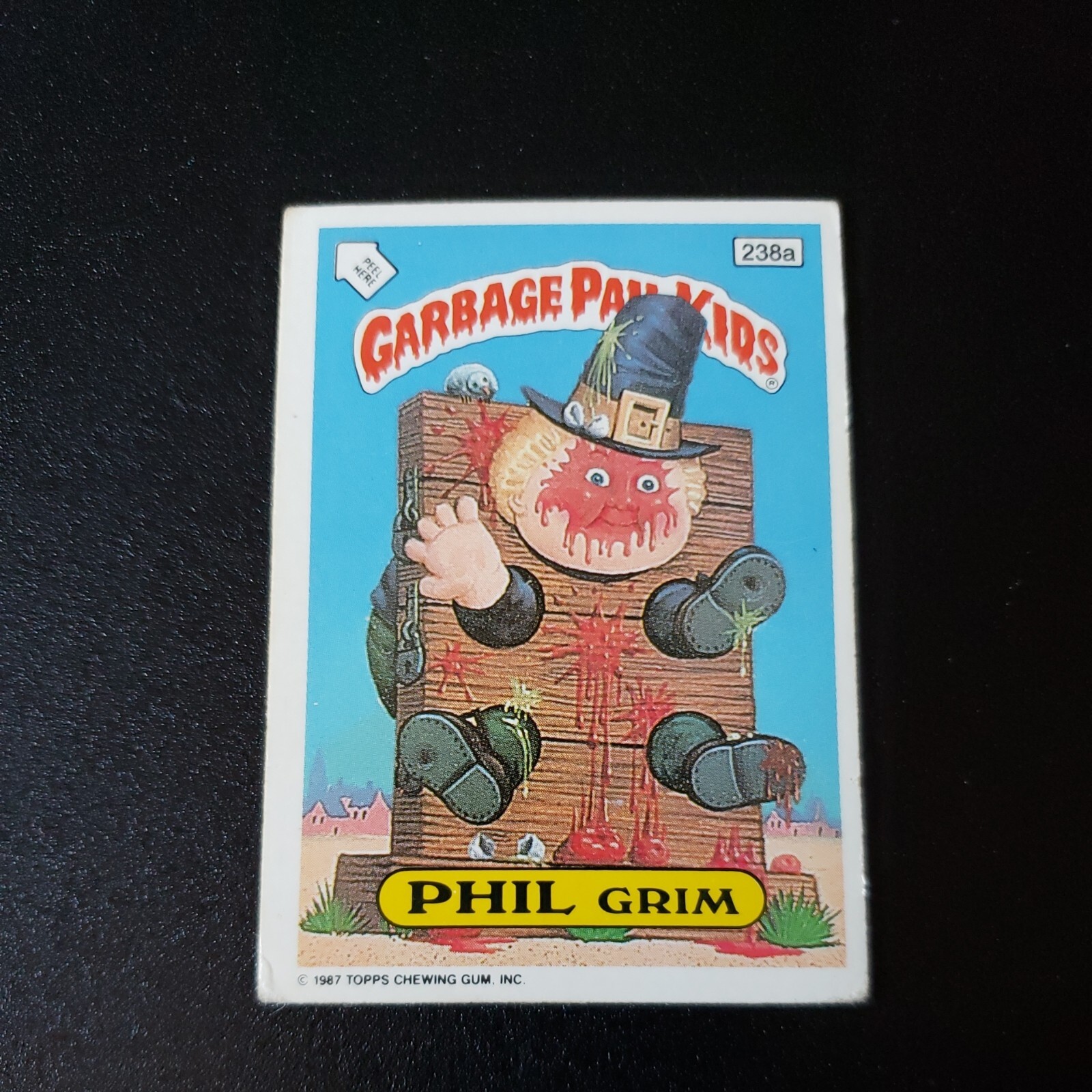 Phil Grim #238A PSA 10 Garbage Pail Kids card front