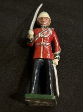 Vintage British Lead Soldier Hand Painted As Pictured