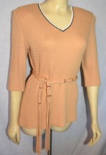 Maglione maglia LUNGA ST JOHN Marie grigio 2 con cintura o sciarpa