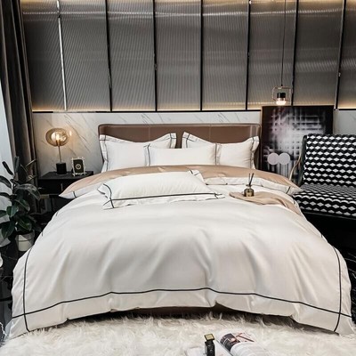Cotton Duvet Cover set 600TC Long Case Bedding Set Bed Sheet Pillowcases