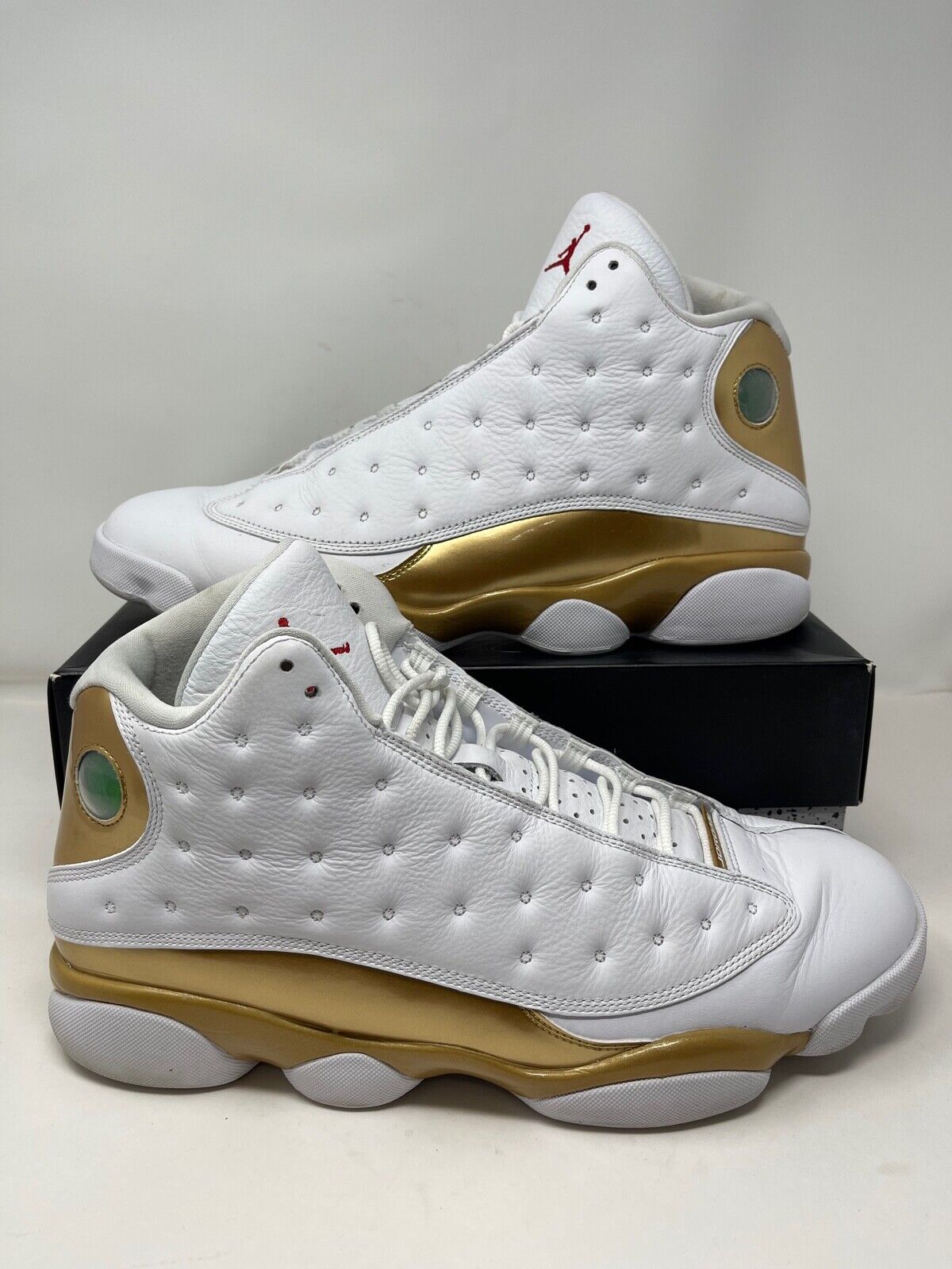 Nike Air Jordan 13 Retro Defining Moments DMP Gold 414571 135 Size 14