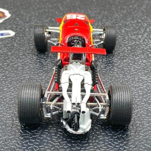 ixo 1/43 Ferrari 312 F1 #26 Winner French GP Rouen 1968 Jacky ICKX SF13/68 - Picture 9 of 17
