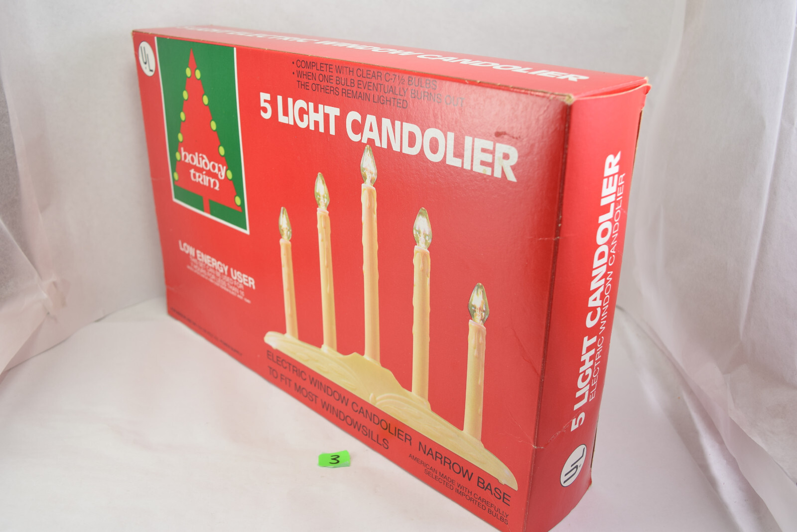 Vintage 5 Light Candolier (Bulbs Not Included)3