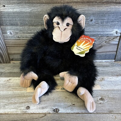 Folkmanis Baby Chimpanzee Puppet  New With Tags Soft Realistic