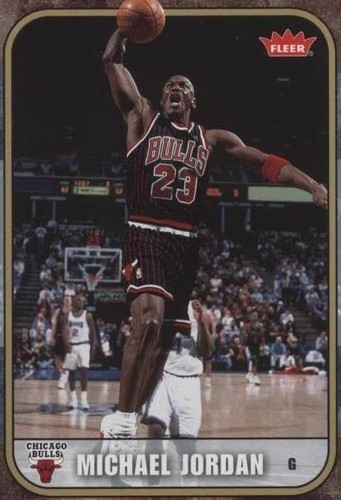 2007-08 FLEER 1987-88 ANNIVERSARY MICHAEL JORDAN #R71 *BGS GEM 9.5