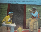 Vintage Black Americana Postcard Heard A Good Story Down In Sunny Dixie — photo 2