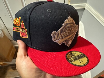 Lids Quavo Fitted Hat 7/8 Atlanta Braves 