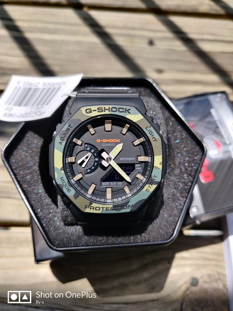 Casio G-Shock Casioak Camouflage Brand New Royal Oak GA ...