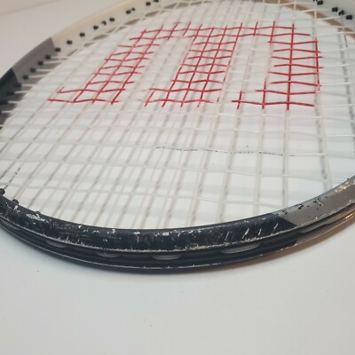 Wilson US Open 23 Raquette de Tennis, Poignée Taille 3 5/8 Noir Gris