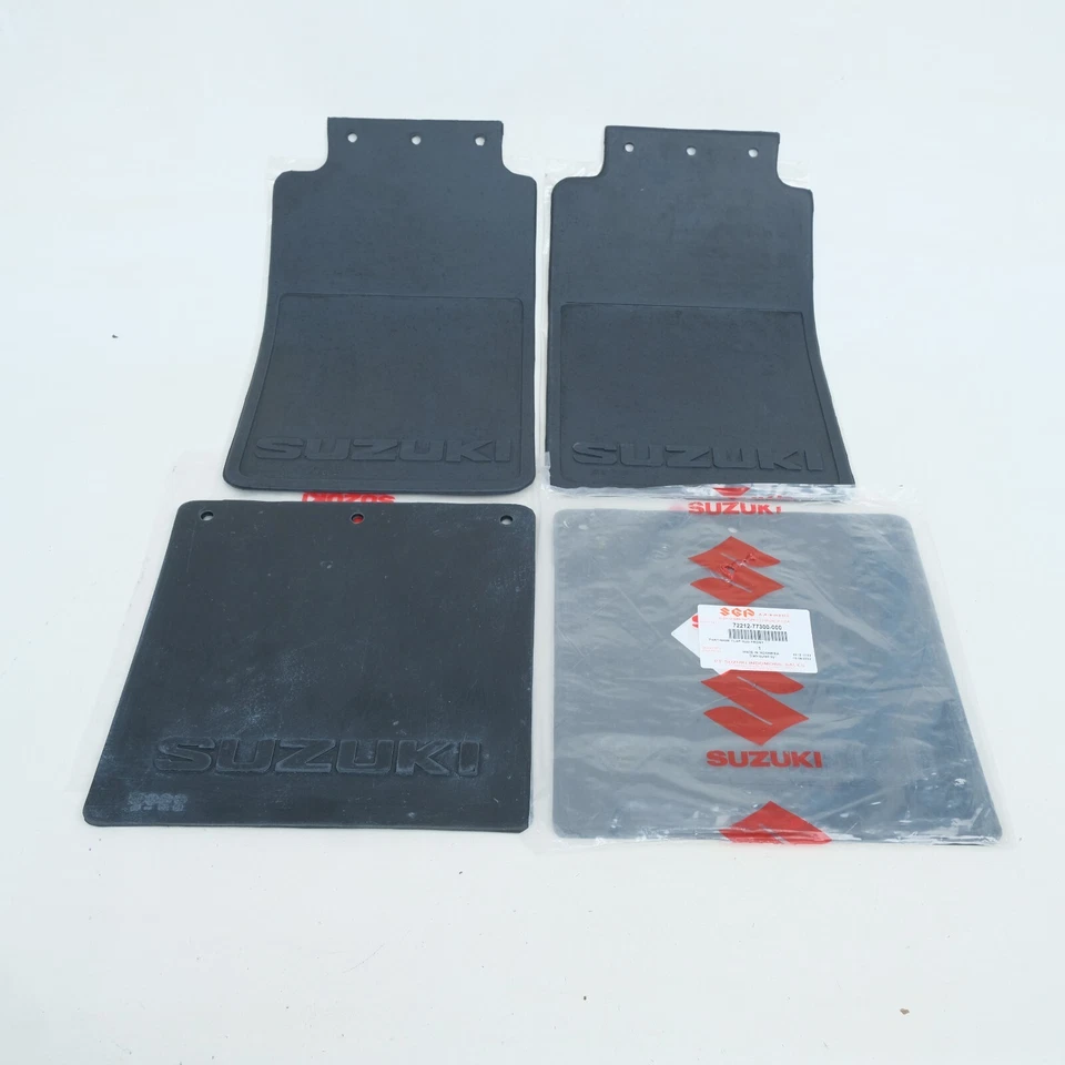 JUEGO GUARDABARROS DELANTEROS Y TRASEROS ORIGINALES SUZUKI JIMNY SJ SAMURAI SIERRA Foto 4 de 4