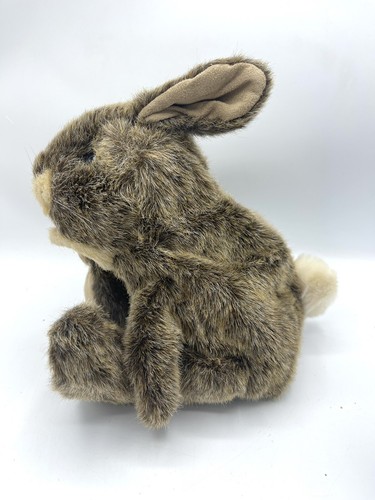 Folkmanis Rabbit Hand Puppet Plush Bunny Realistic Brown thumper - Picture 5 of 17