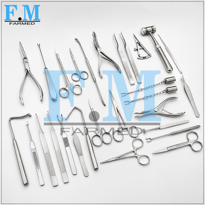 Rhinoplasty Instruments 25 PCS Set Nose Surgery Instruments