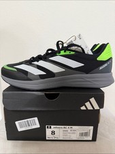 adidas Adizero RC 4 Running Shoe - Black, White  Neon Green Accents