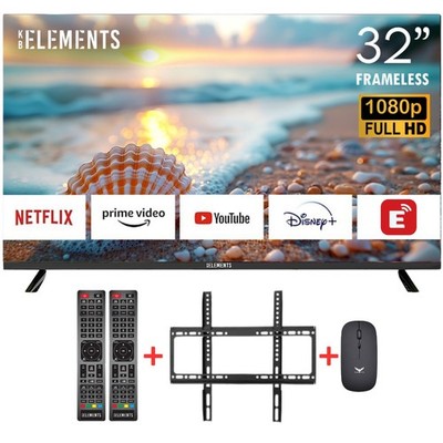 KB ELEMENT 32 Zoll Smart TV, LED FULL HD,  DVB-T2/S2,  Android 14, Frameless