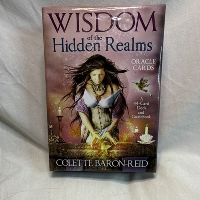 Wisdom of the Hidden Realms Oracle Cards, 44 Cards & Guidebook by Colette Baron 