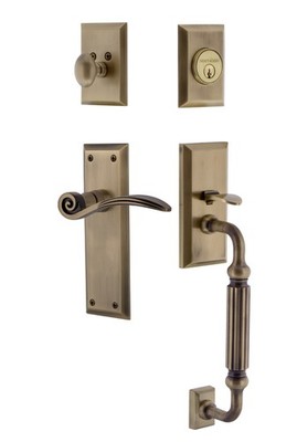 Nostalgic Warehouse NYKSWN_ESET_238_FG_RH New York Right Handed - Brass