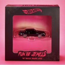 Hot Wheels Run The Jewels Regal GNX Limited Edition Black 1:64 Diecast Car 1987