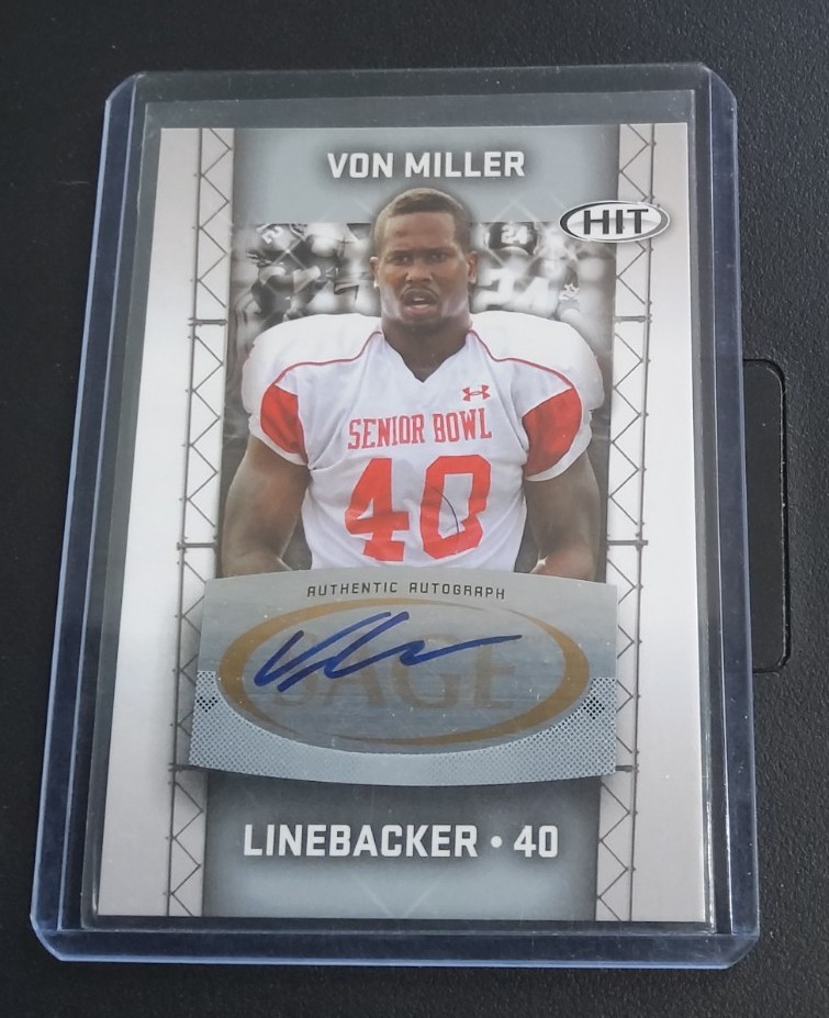 Von Miller SA-GE Hit Autographs #A40 Silver