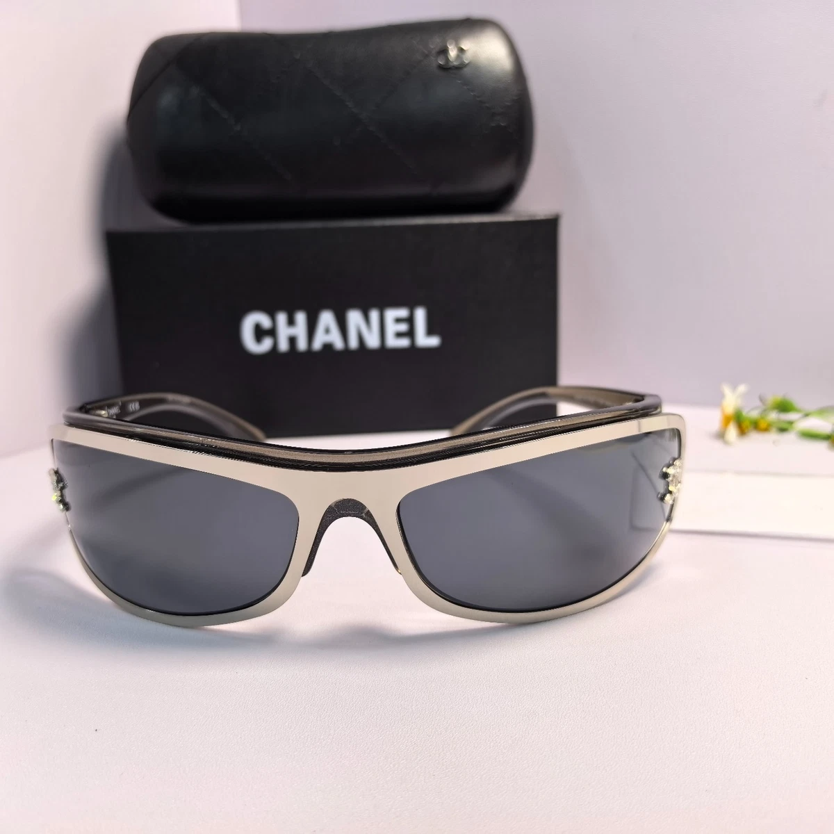 CHANEL with Vintage Sunglasses for Women for sale | eBay