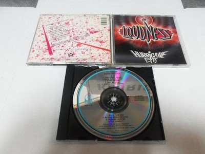 LOUDNESS HURRICANE EYES CD EXCELLENT CONDITION 1987 ATLANTIC PRESSING