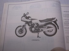 LISTE DES PIÈCES DÉTACHÉES HONDA CBX550F CBX550F2 CBX550 F F2 CATALOGUE N° 1