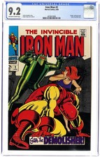 Iron Man #2 CGC 9.2 1968 4629410006