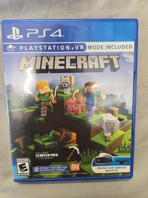 Minecraft - (Sony PlayStation 4,PS4,VR,2021) (260064) Video Game 